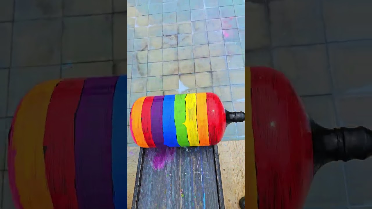 🎈Breaking Glass Bottles and Balloon Drops! Crushing Crunchy & Soft Things!🔥