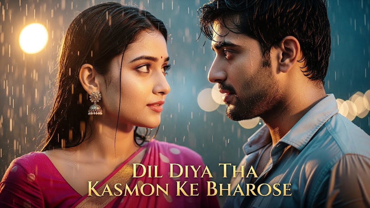 Dil Diya Tha Kasmon Ke Bharose | New Hindi Sad Romantic Song 2025 | Bollywood Evergreen | Sad Song