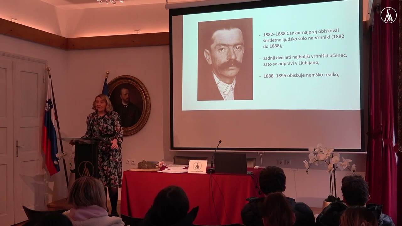 Predavanje o Ivanu Cankarju in predstavitev Slovenske matice dijakinjam in dijakom Gimnazije Jožeta