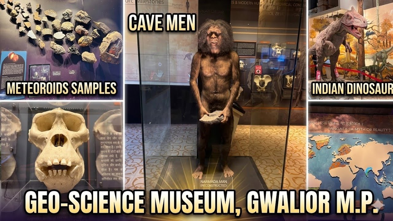 Geoscience Museum Gwalior | Tourist Place in gwalior | First Geoscience Museum Of India 