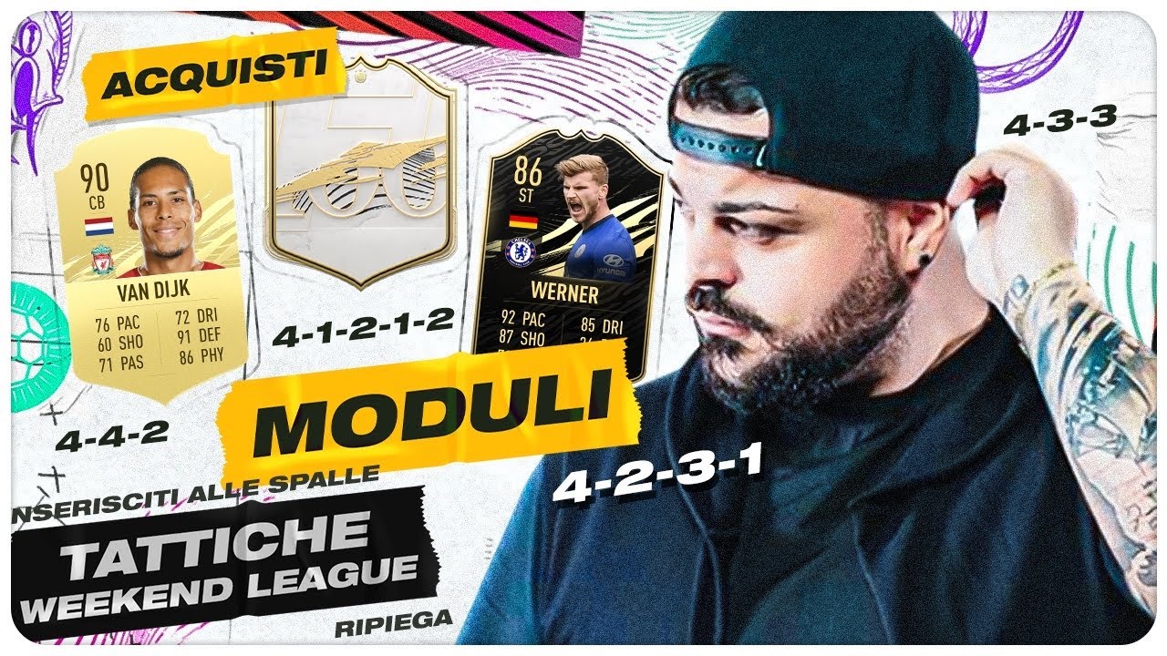 FIFA 21 - NUOVI ACQUISTI, TATTICHE E MODULI CHE USO PER LA WL!
