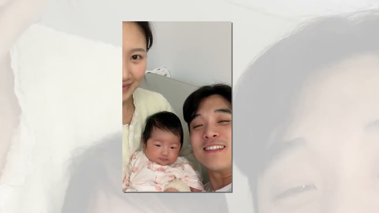 사랑스러운 아윤이 50일 영상