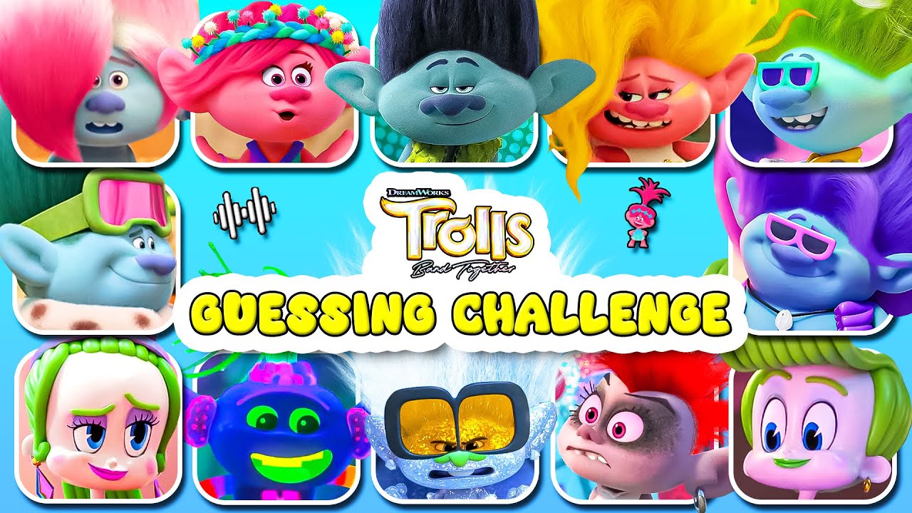 Guessing Challenge Trolls Movie Compilation | Trolls Holiday Ending Scene