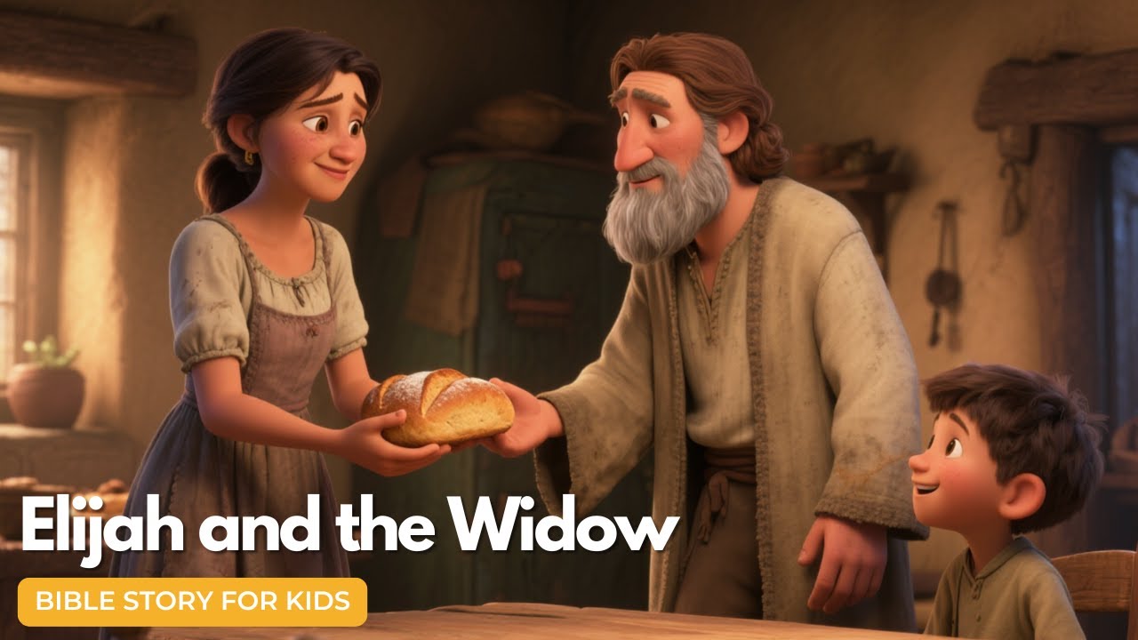 Elijah and the Widow | Bible Story for Kids