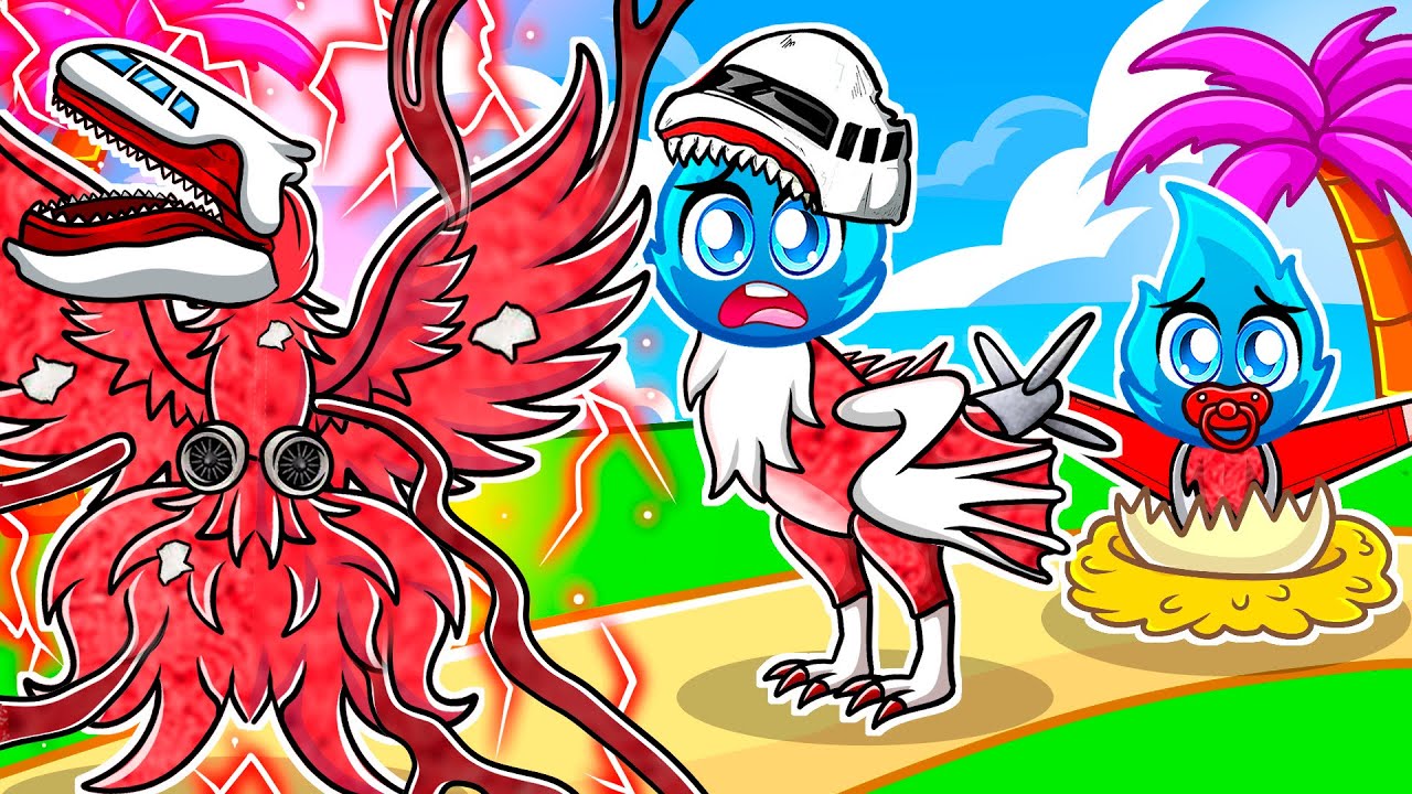 BIRTH to INFECTED SKY in Roblox Feather Family!