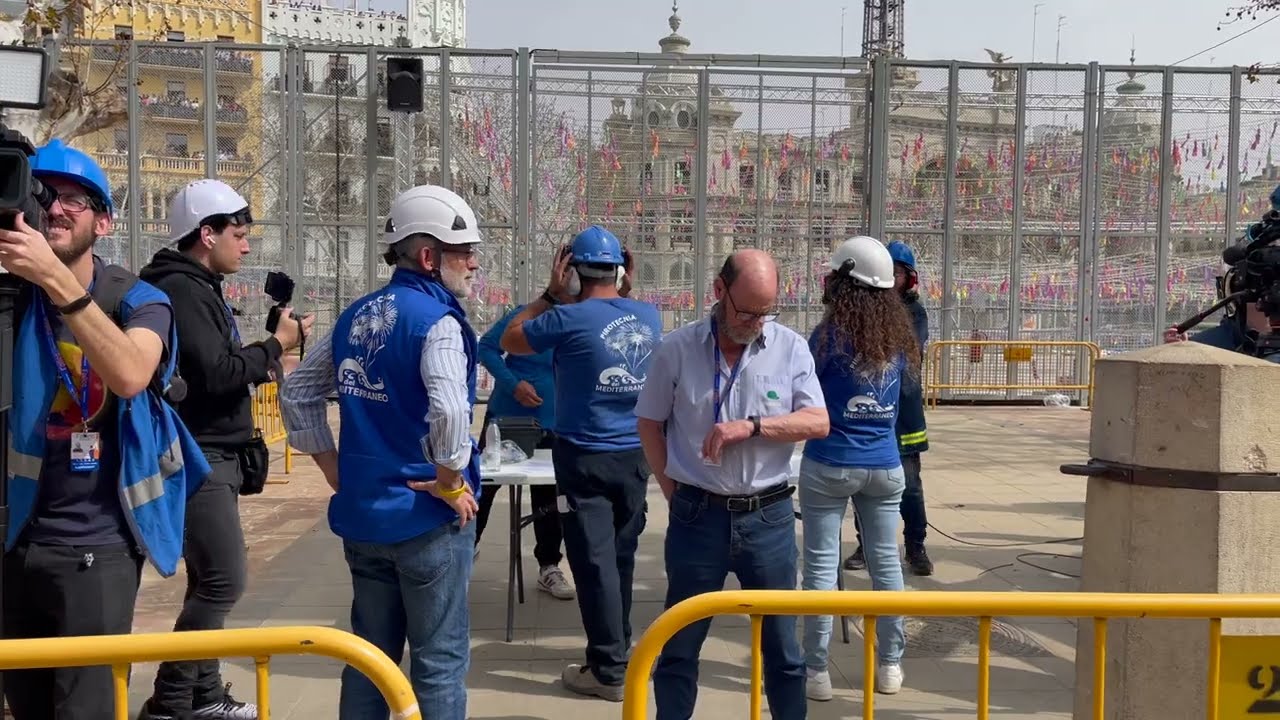 Pirotecnia Mediterraneo - Mascleta - Fallas de Valencia 2024