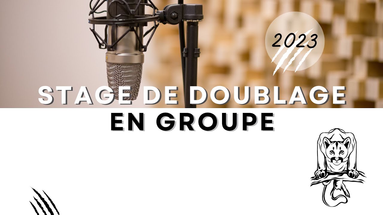 [VOIX] Stages de Doublage en GROUPE 2023 – à Paris 15 chez Studio Capitale
