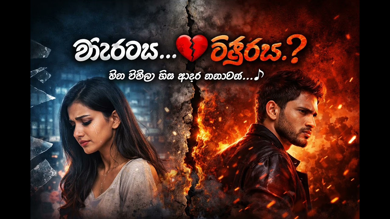 💔 “ආදරයද… වෛරයද?”හිත බිඳිලා ගිය ආදර කතාවක්… 🎶