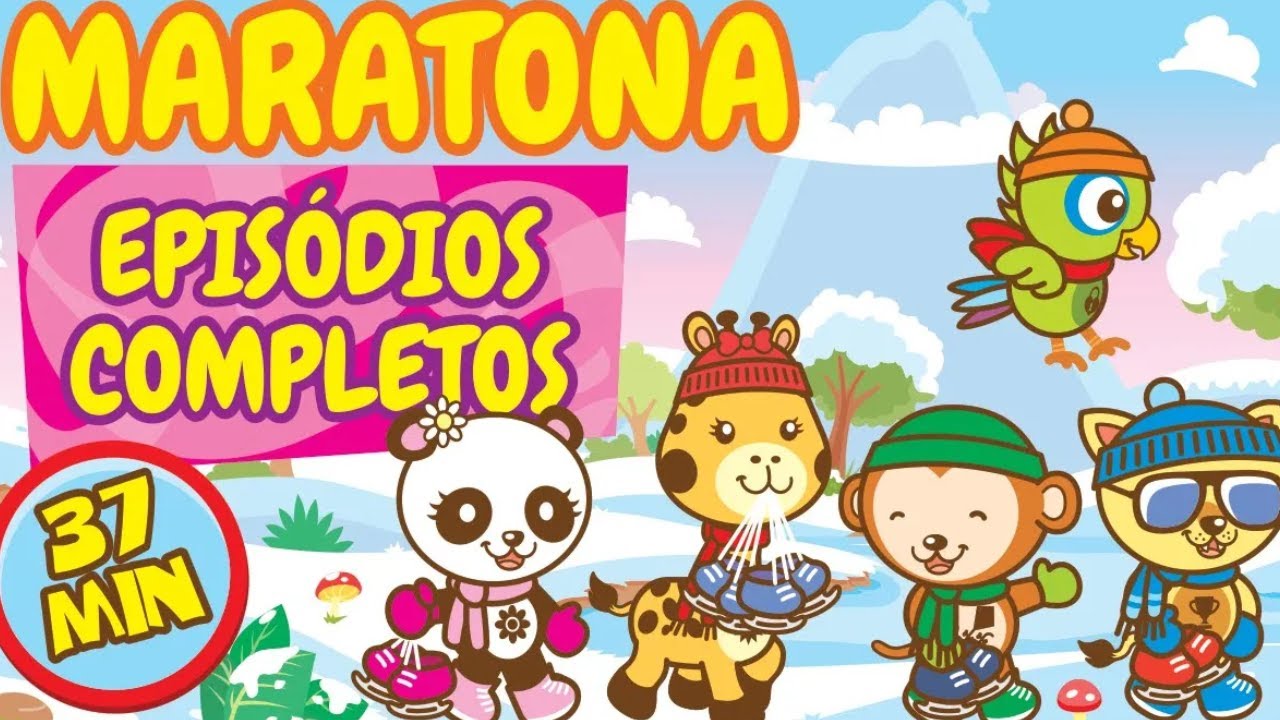 Desenhos Animados Divertidos e Educativos | Animazoo Kids 🦁🐼🐵🦒🦜