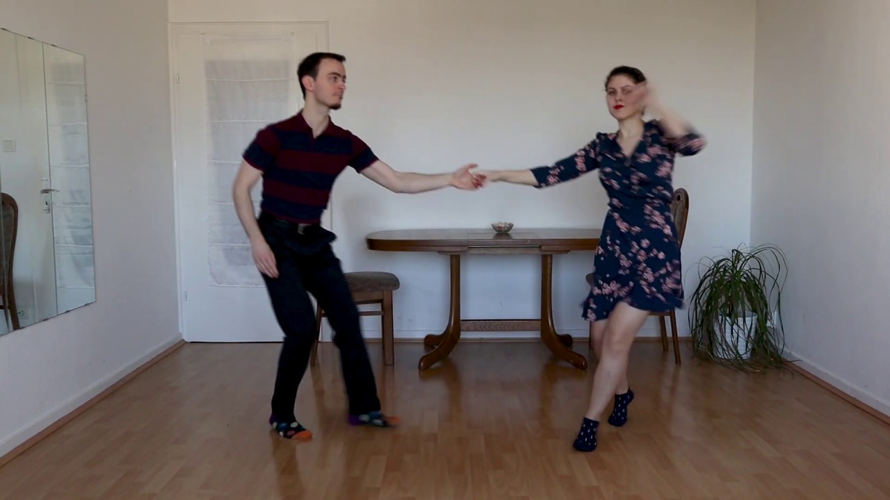 Jilly & Georgi - Jazz in A Flat - Lindy Hop - The Beaver Bump