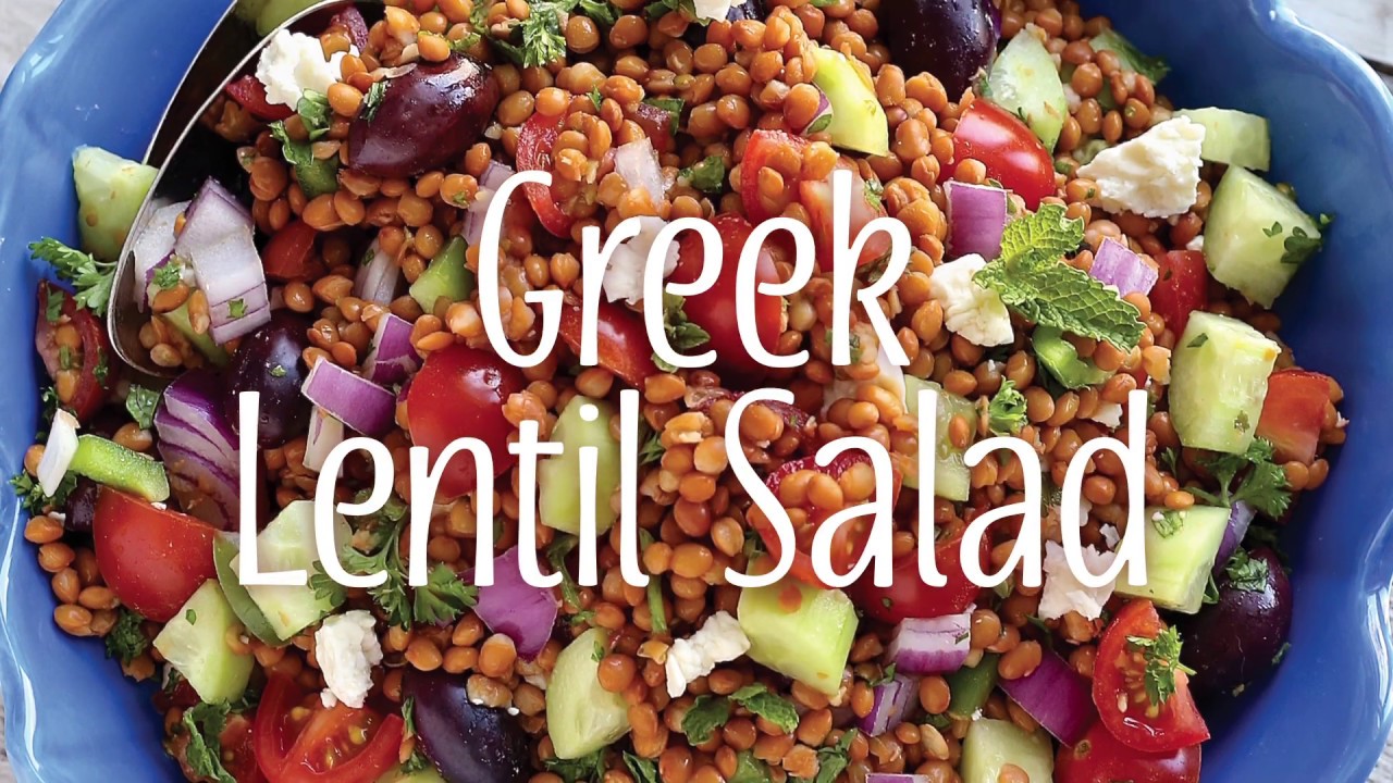 Greek Lentil Salad