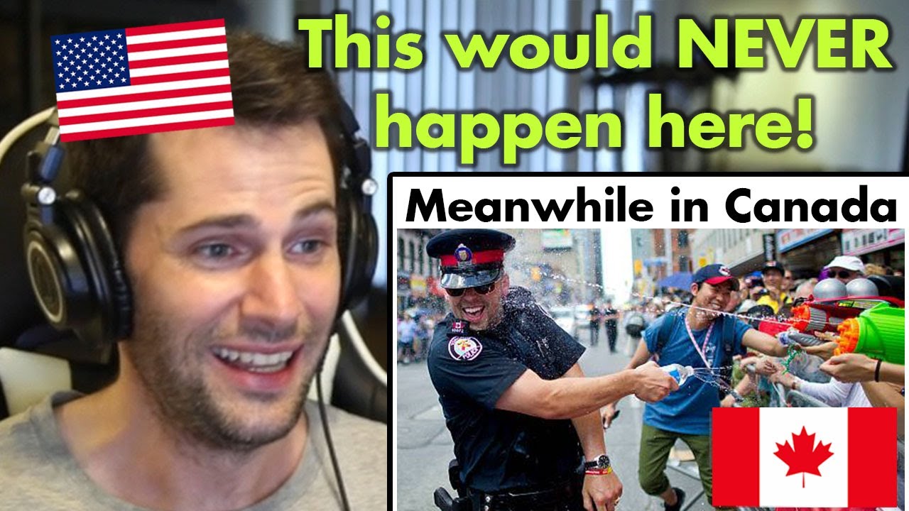 American Reacts to FUNNY Canadian Memes (Part 8)