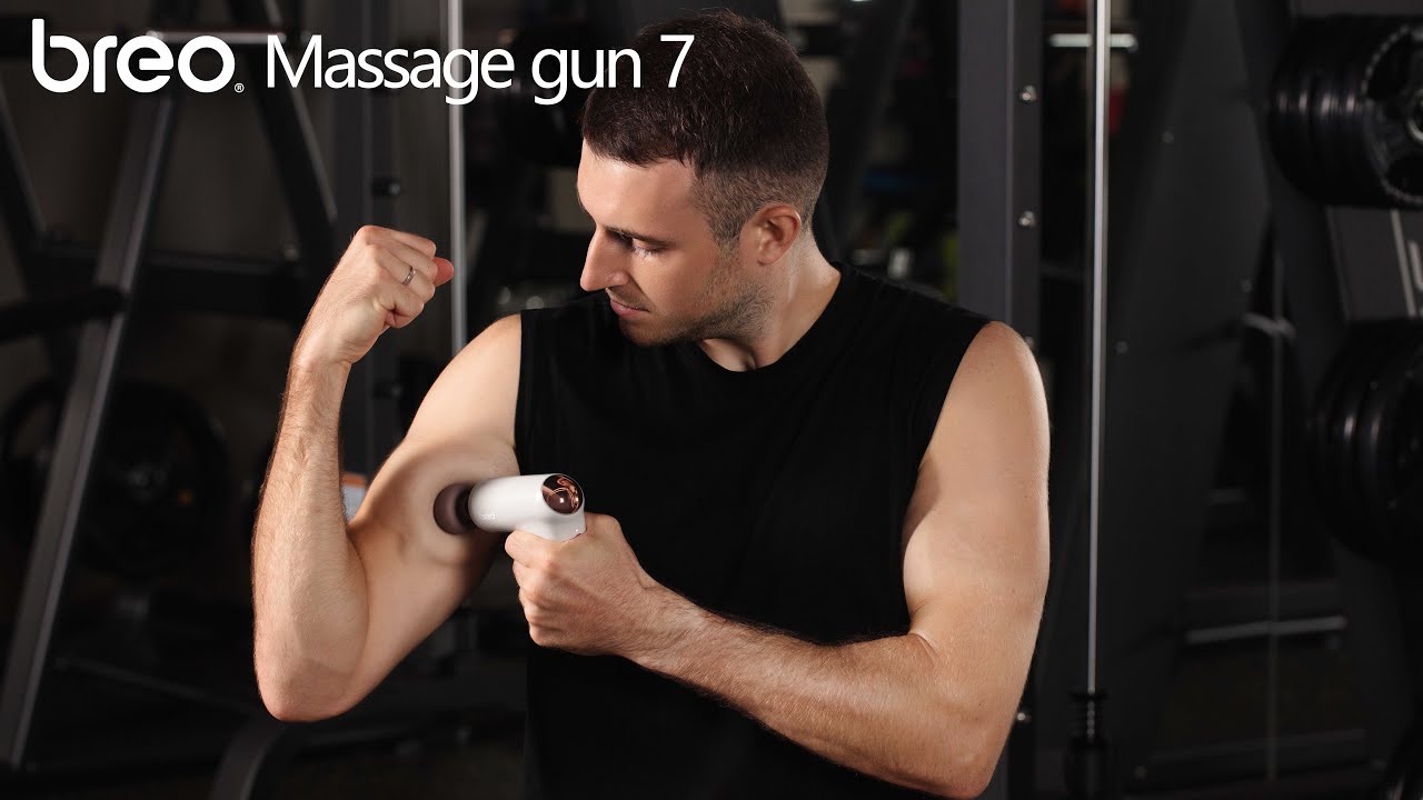 breo massage gun 7---Small in size but powerful in strength