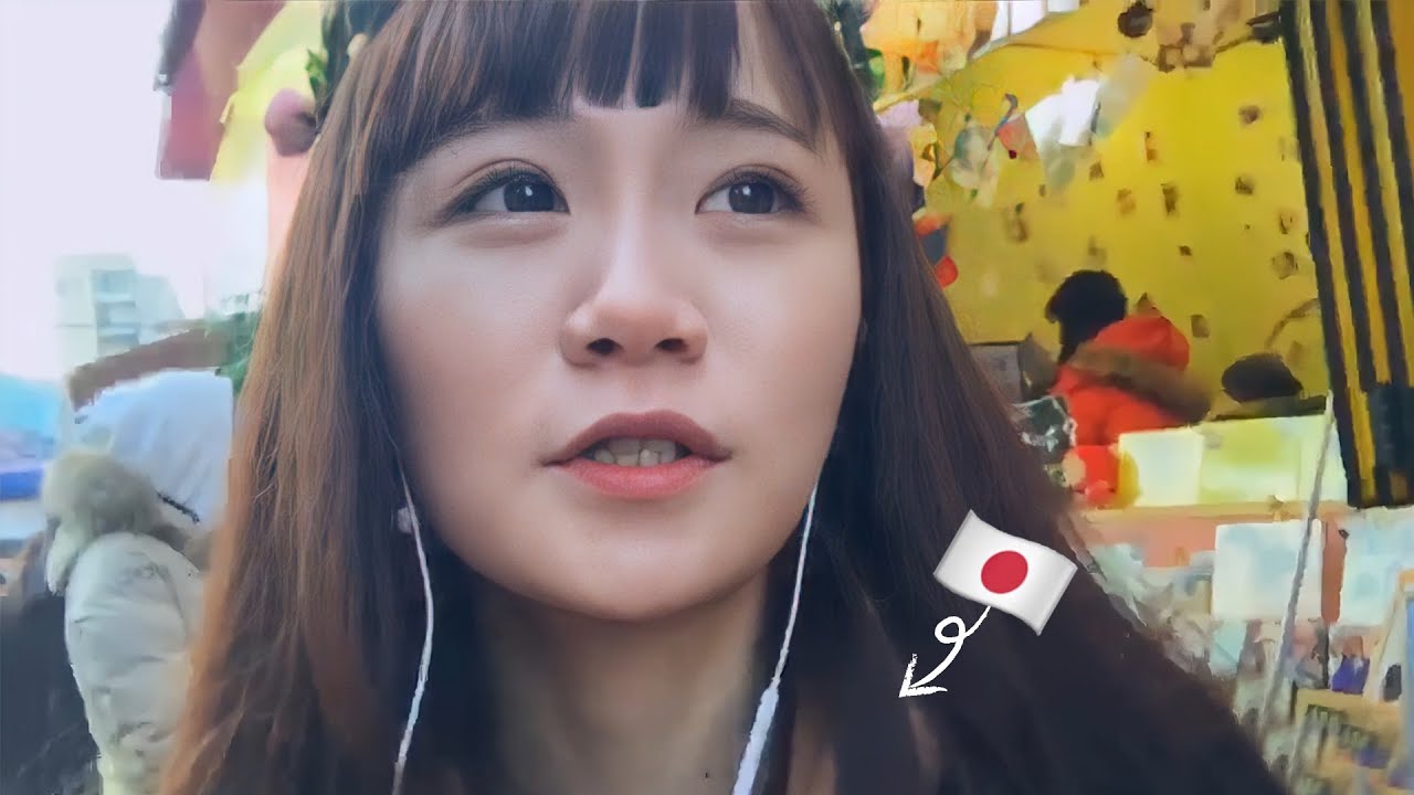 한국 동인천 차이나타운에서 먹방하는 익병씨 [일본인 유이뿅]