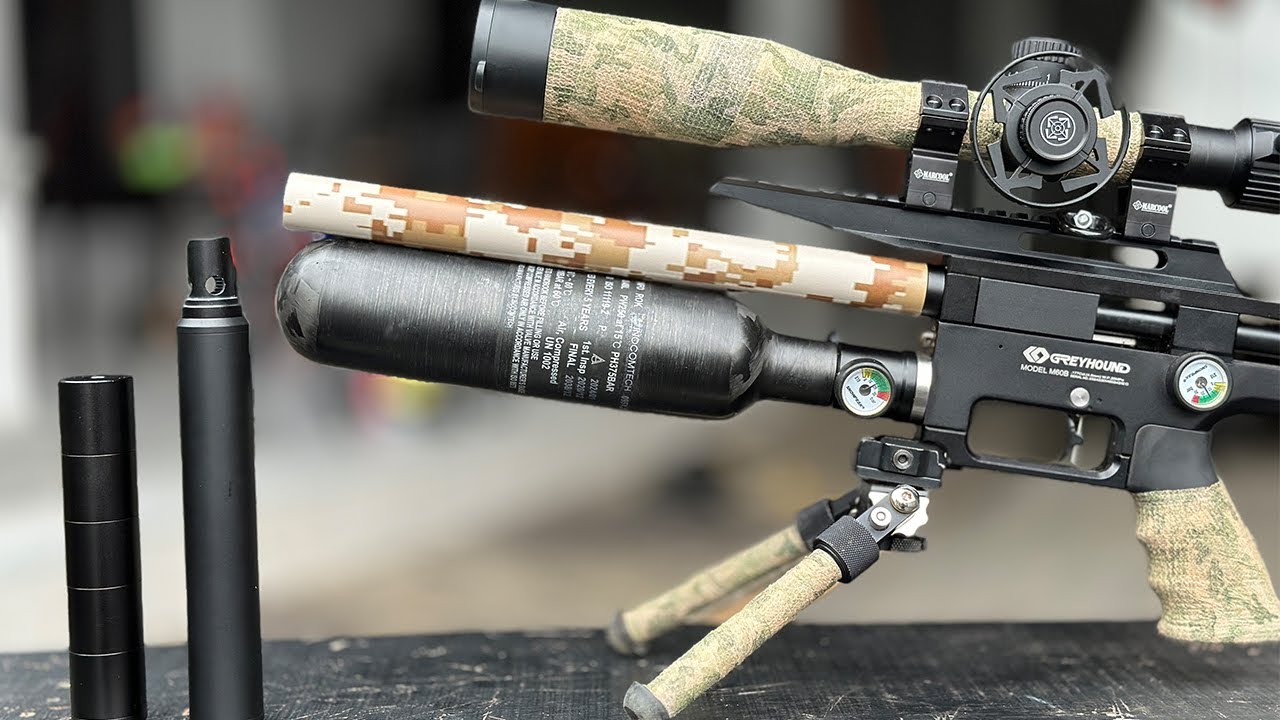 Upgrade Peredam Greyhound M60B Jadi Lebih Senyap By @hobby_bagoes  - Sniper NyehNyoh