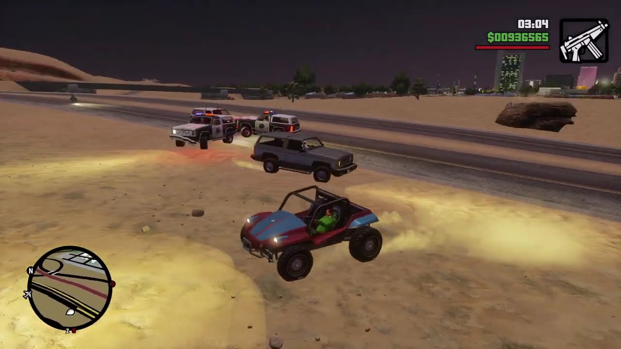 Odd Cop Behavior in GTA SA