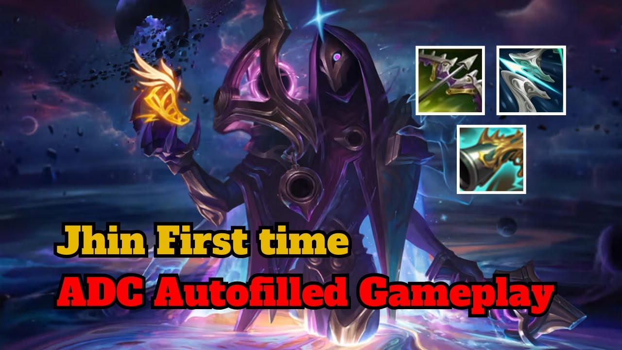 From Support to ADC | Autofilled Jhin Gameplay | Wild Rift