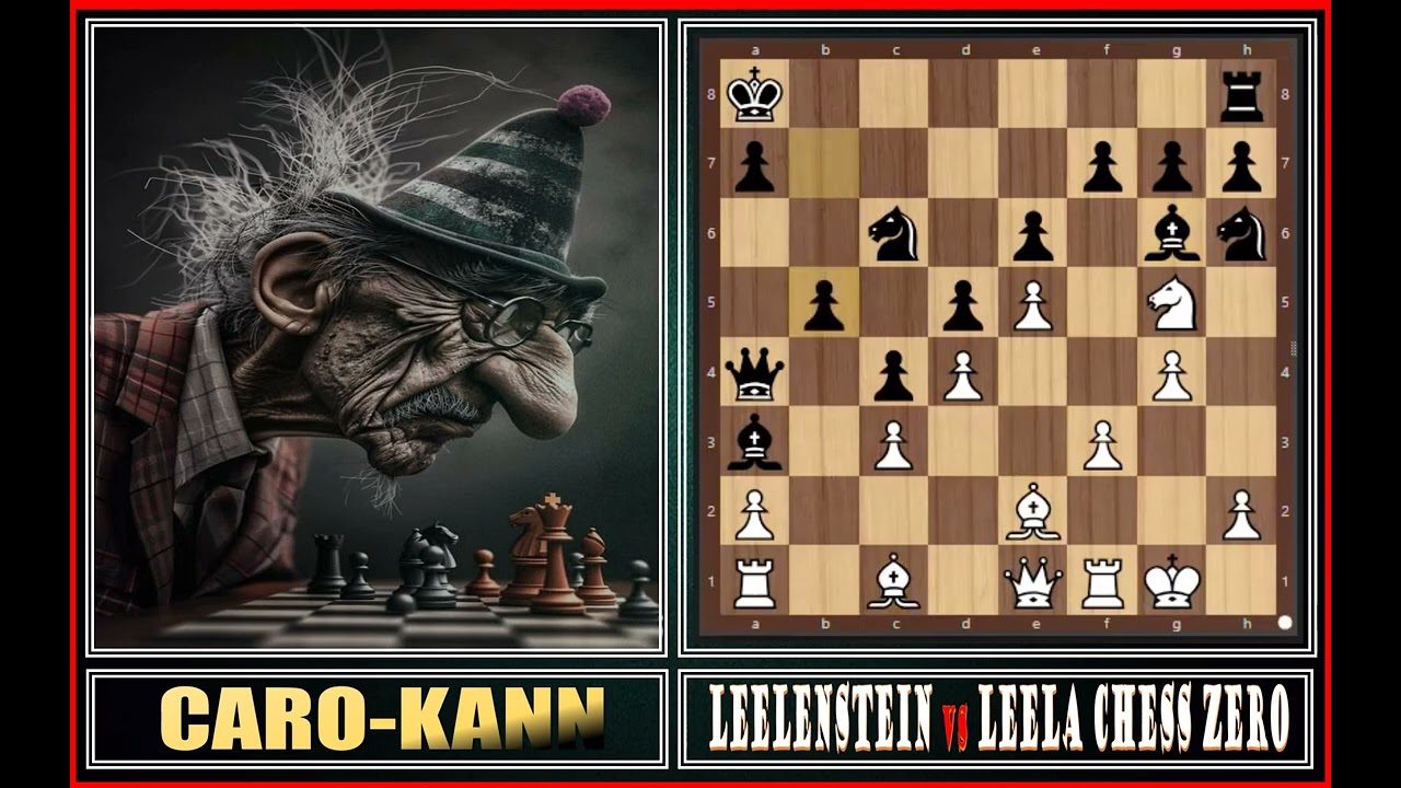 Leelenstein : Aggressive and Tactical - Caro-Kann Defense #chess