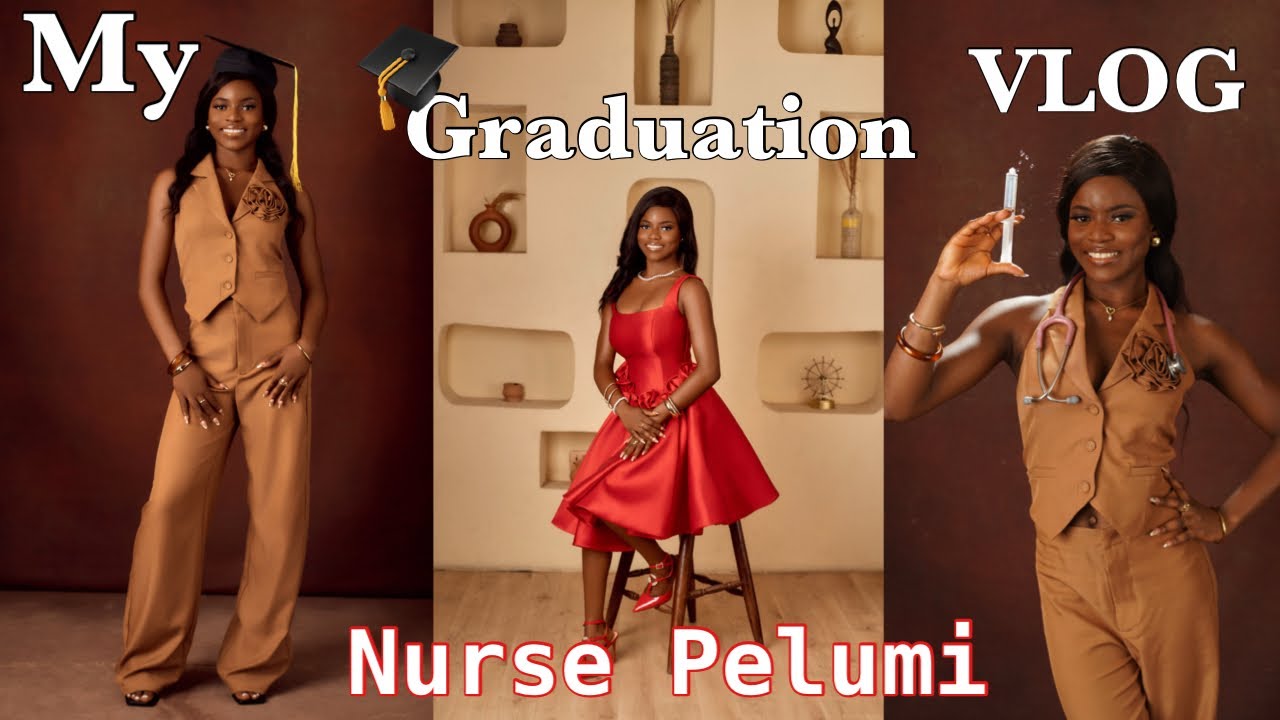 🎓My Graduation Vlog: Officially a Registered Nurse🩺‼️‼️ | Graduation Prep, Photoshoot & Party🎉 🎊