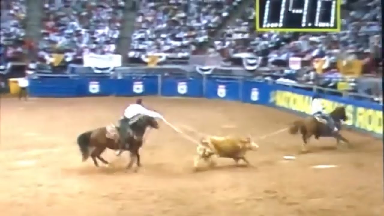 1988 NFR rnd 10 team roping 