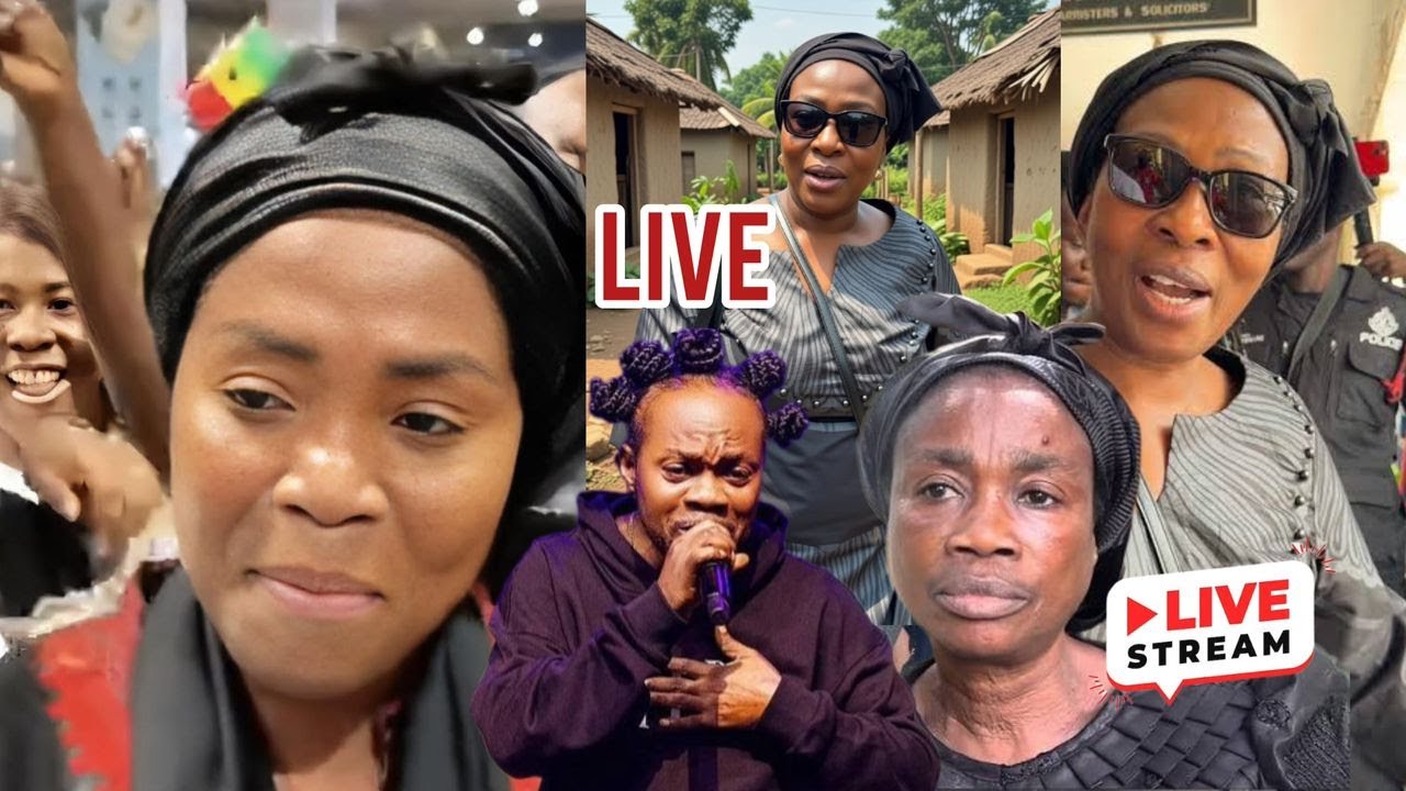 (LIVE🔴) DADDY LUMBA’s WIFE AKOSUA SERWAA VISITS CHILDHOOD TOWN IN KUMASI WITH PAPA SHEE