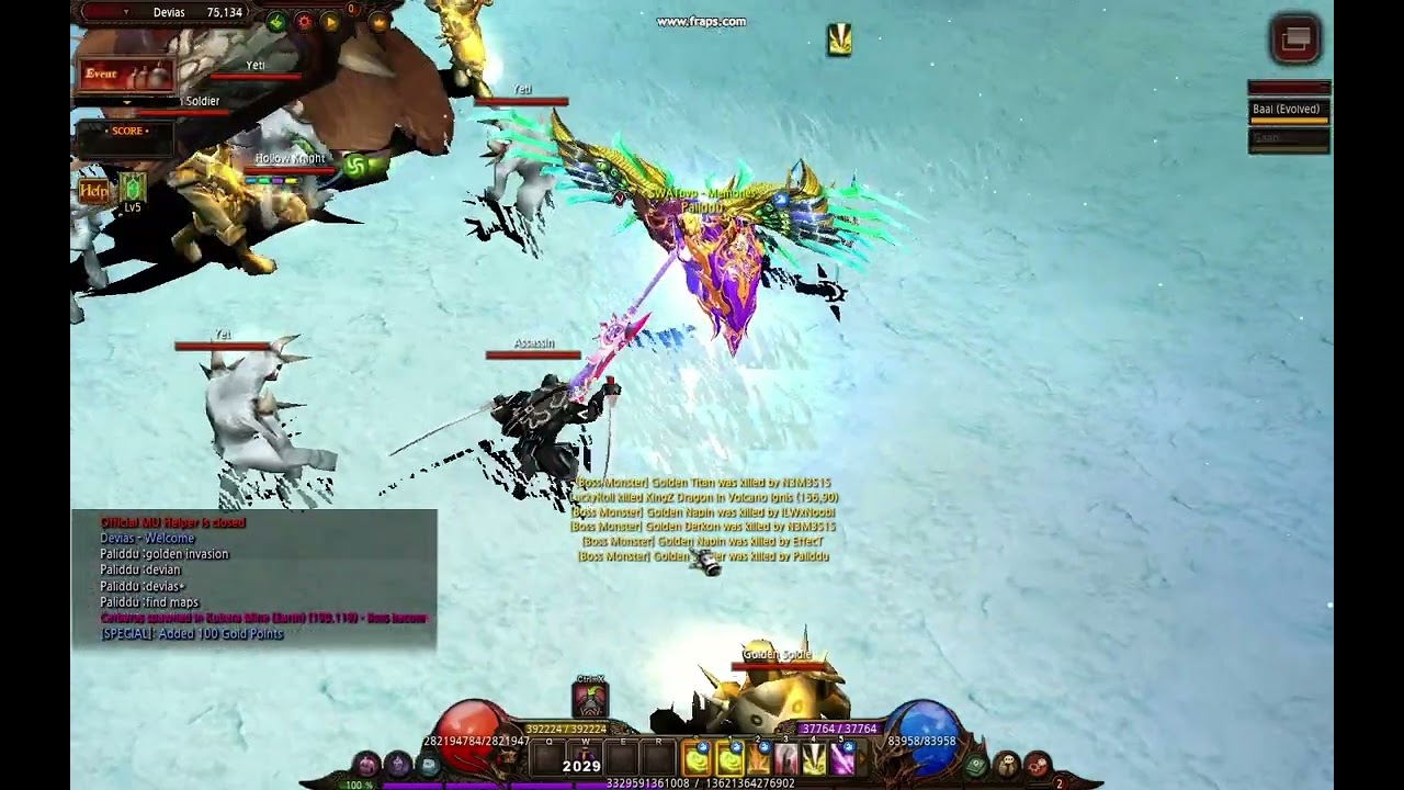 Mu online 2024 - Golden invasion and dragons