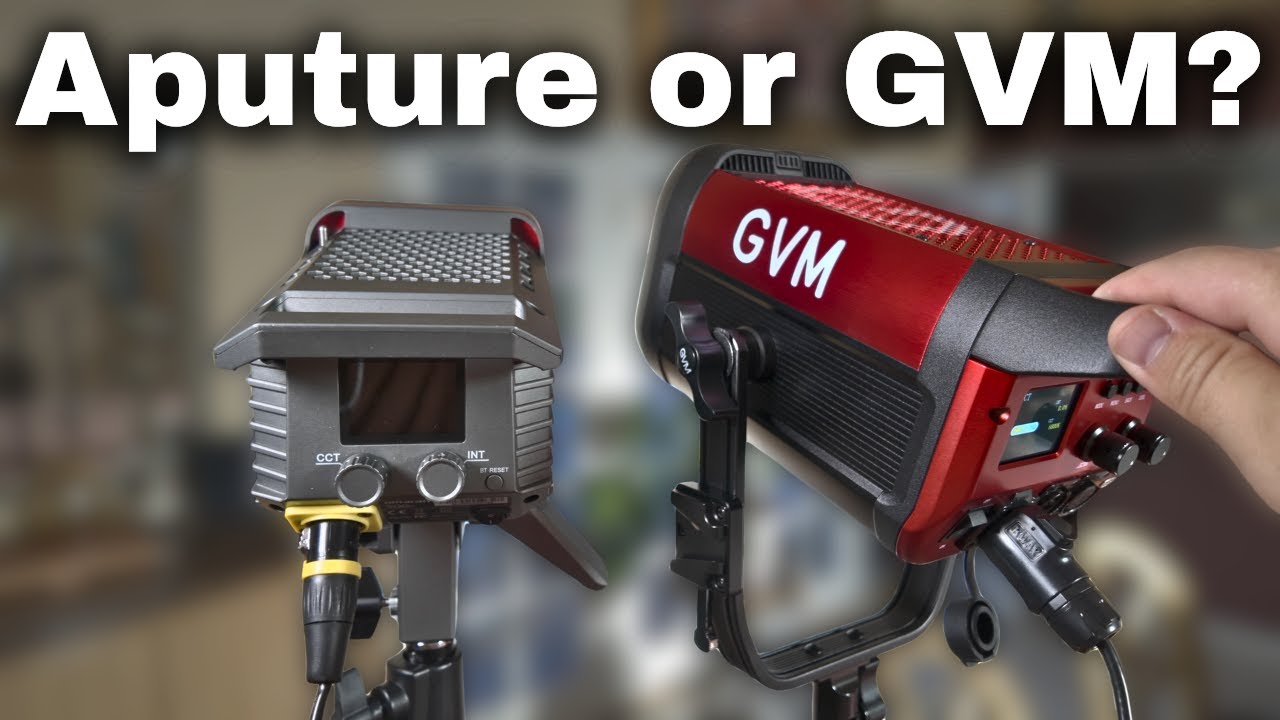 Тестирование светодиодного видеосвета GVM 200W | Мощная установка студийного освещения PRO SD200B!