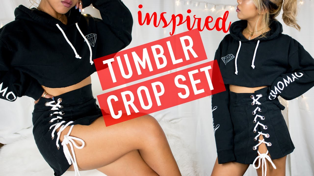 DIY TUMBLR SWEATER TWO-PIECE SET | DIY | Nava Rose