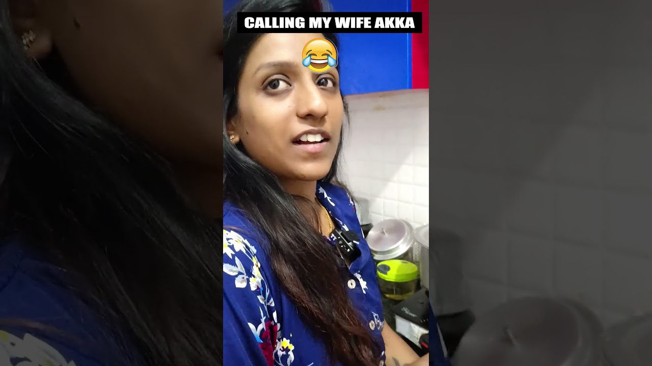😂 Calling My Wife Akka Prank #prank #comedy #couple #youtubeshorts #shorts