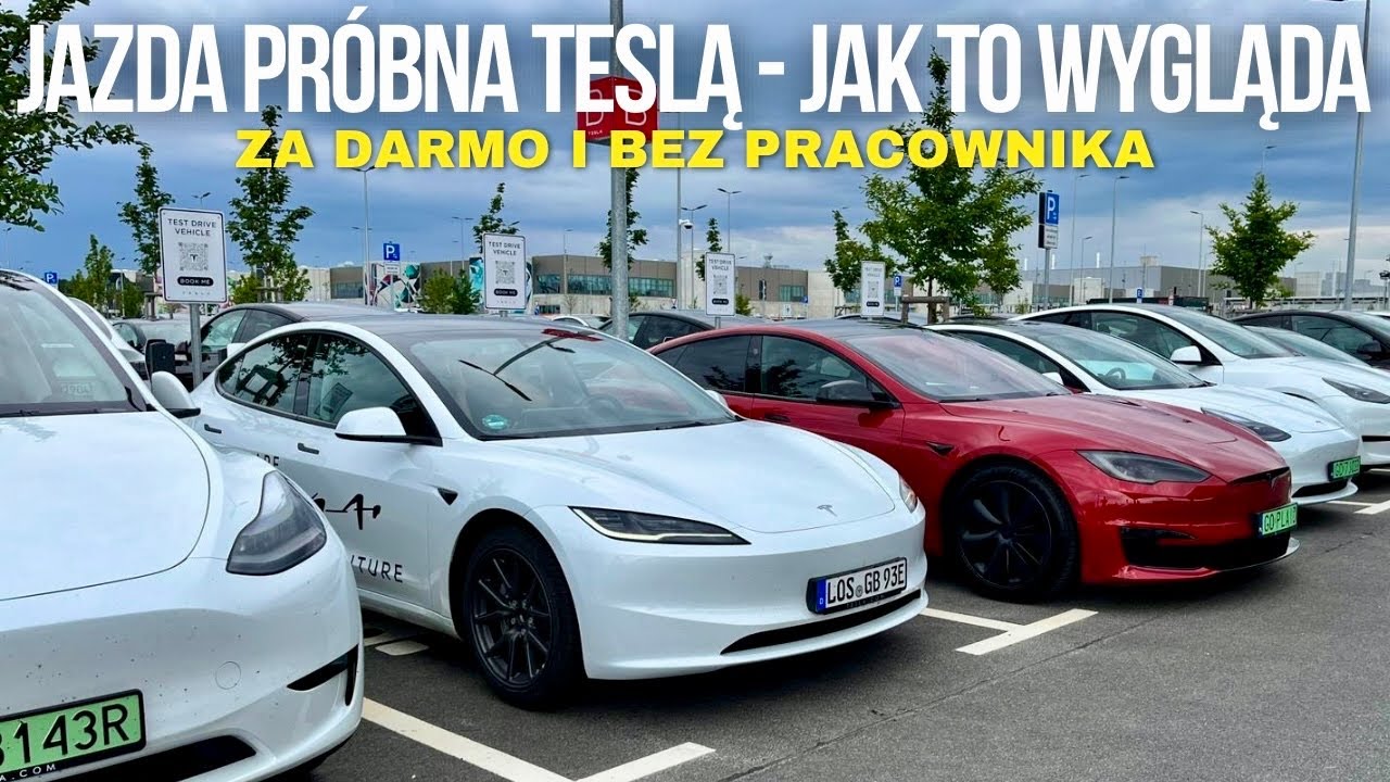 DARMOWA jazda próbna TESLĄ 3 HIGHLAND  i wycieczka po GIGAFACTORY BERLIN