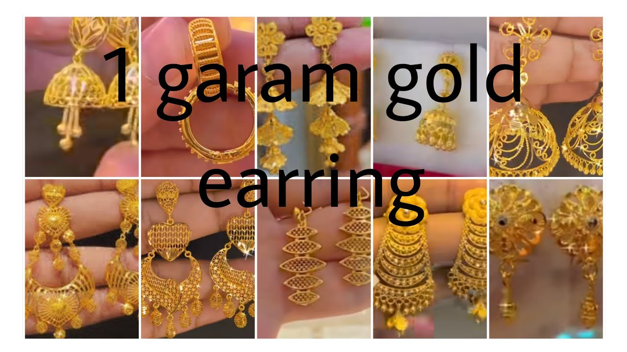 1  gram gold earring ideas 2026