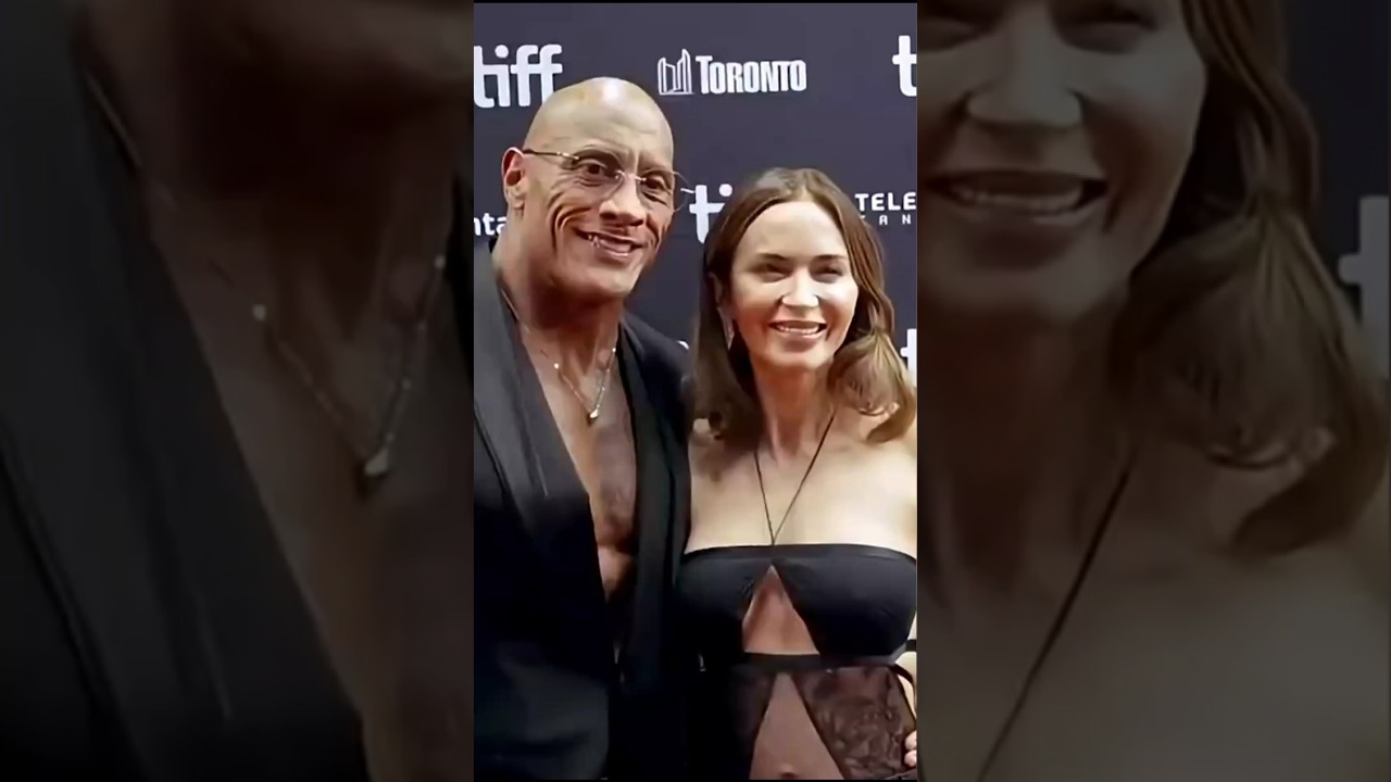 Dwayne Johnson & Emily Blunt Shine at TIFF 2025