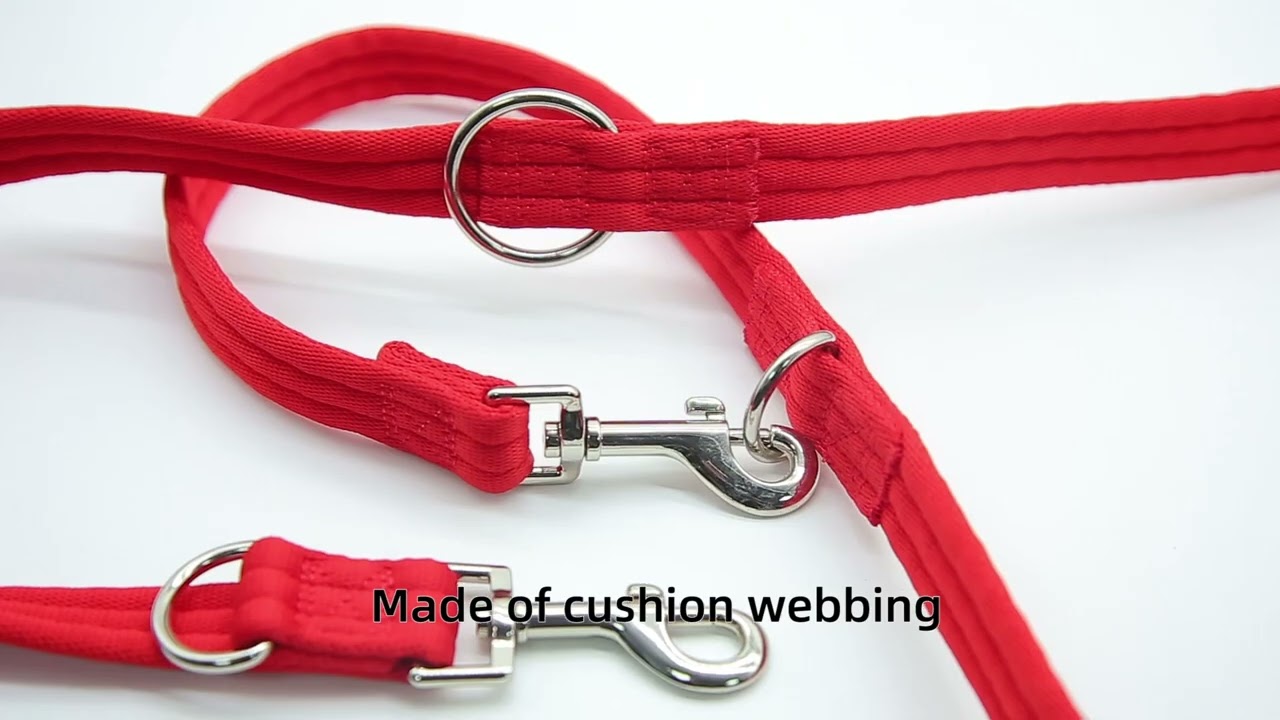 custom cushion dog leash