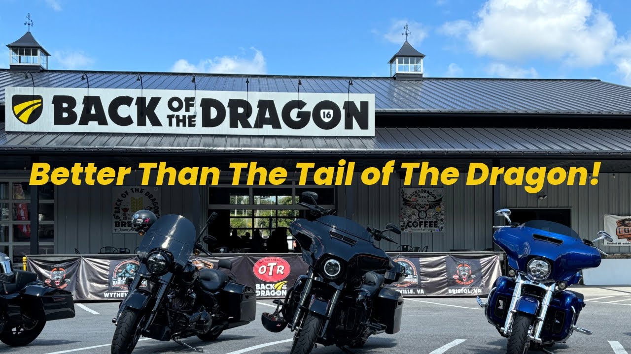 Epic Harley Davidson Motorcycle Ride: Virginia's Back of The Dragon