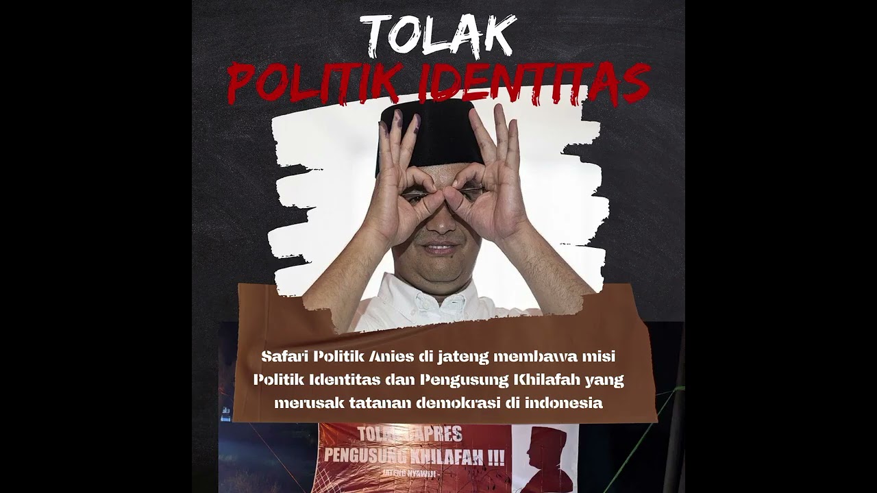 Anies Bapak Politik identitas musryik