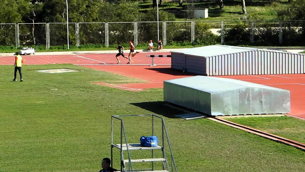Anthony Whiteman 600m Malta 18-2-12 pacer Thomas Farrugia.AVI