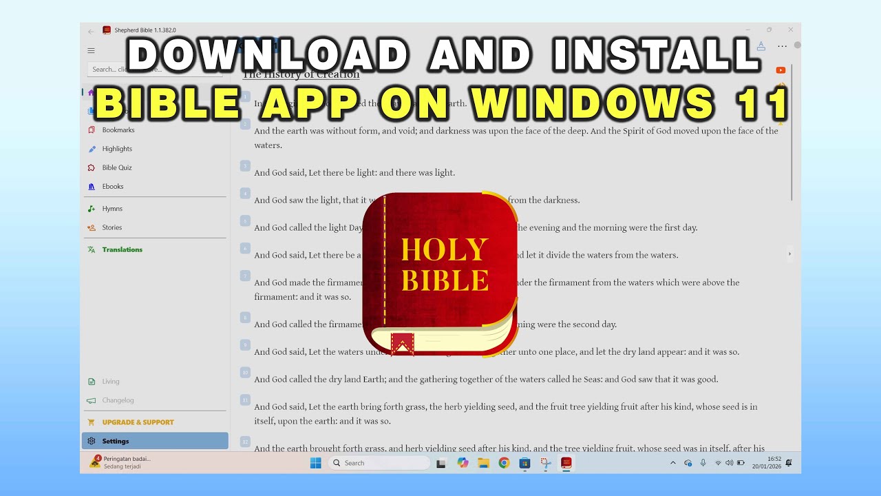 How To Download And Install Bible App on Windows 11 (2026)