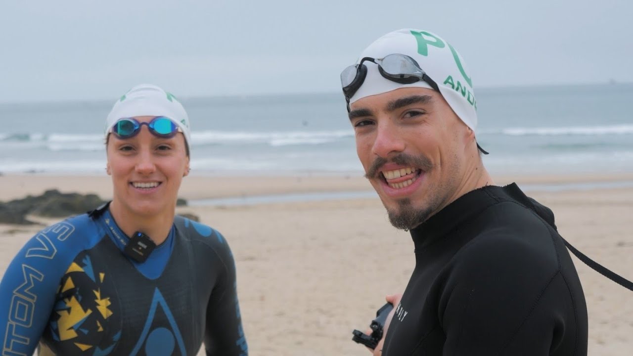 DESAFIEI UMA ATLETA OLÍMPICA A NADAR NO MAR! NÃO SEJAS MORCÃO!