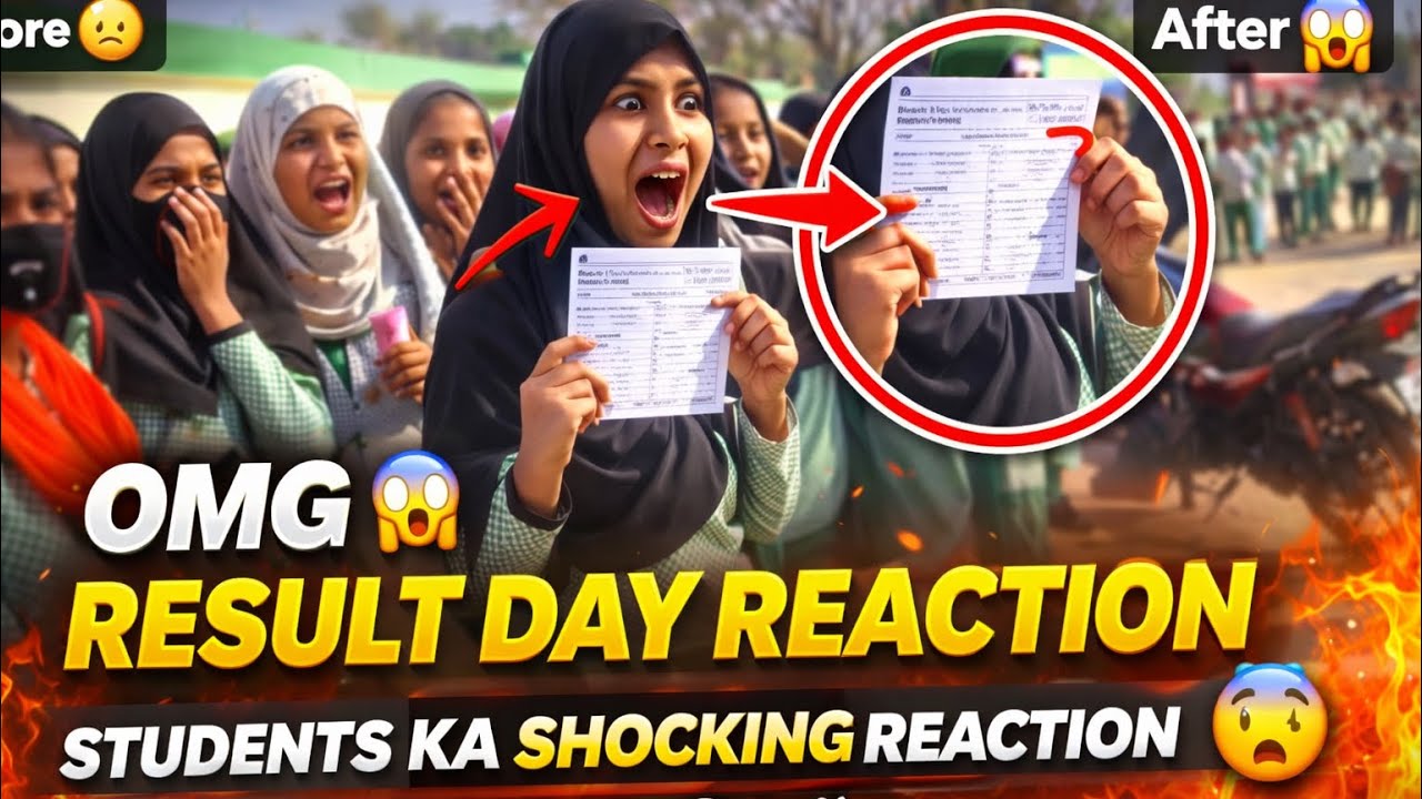 students reaction exam time 😱👀 || ali bhai 76 || safikhussain 3300