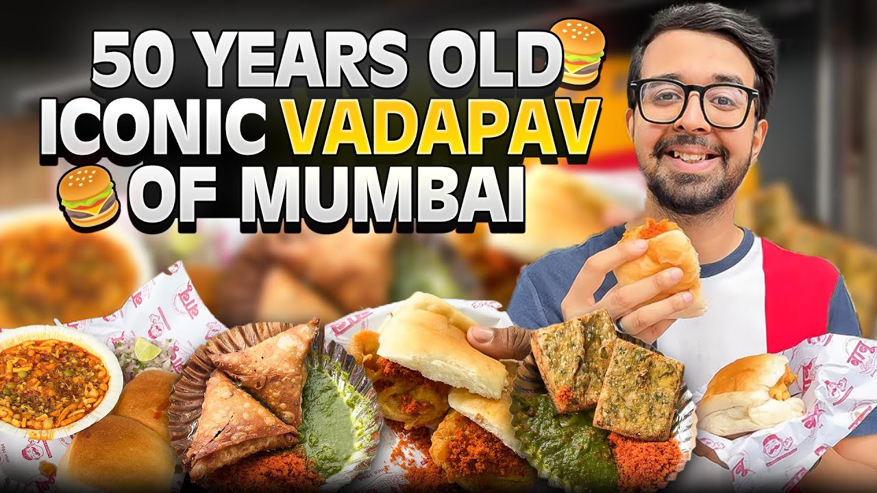 50 year old Iconic Vadapav Spot Of Mumbai | Babu Vadapav of Vile Parle East | Vile Parle Street Food