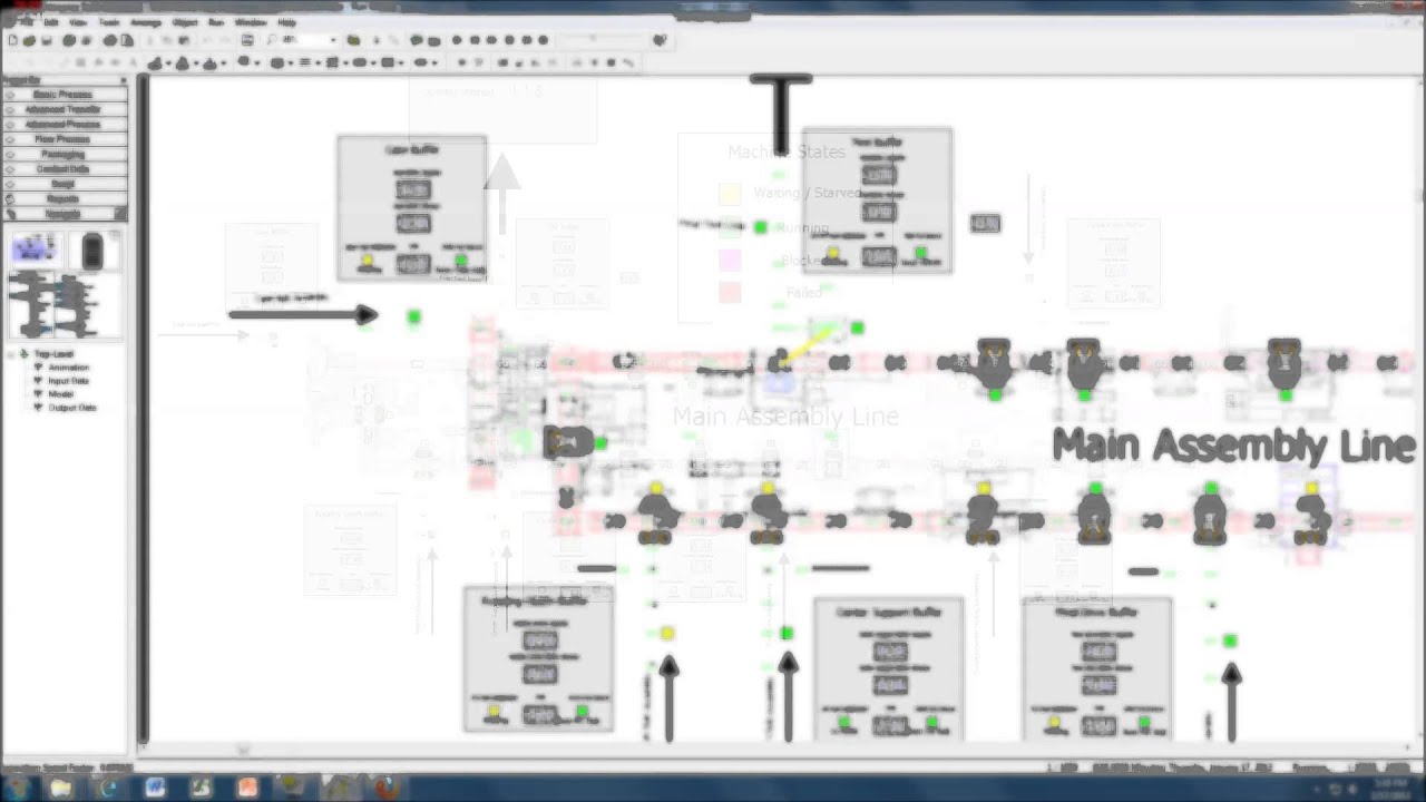 Assembly Line Simulation: Arena