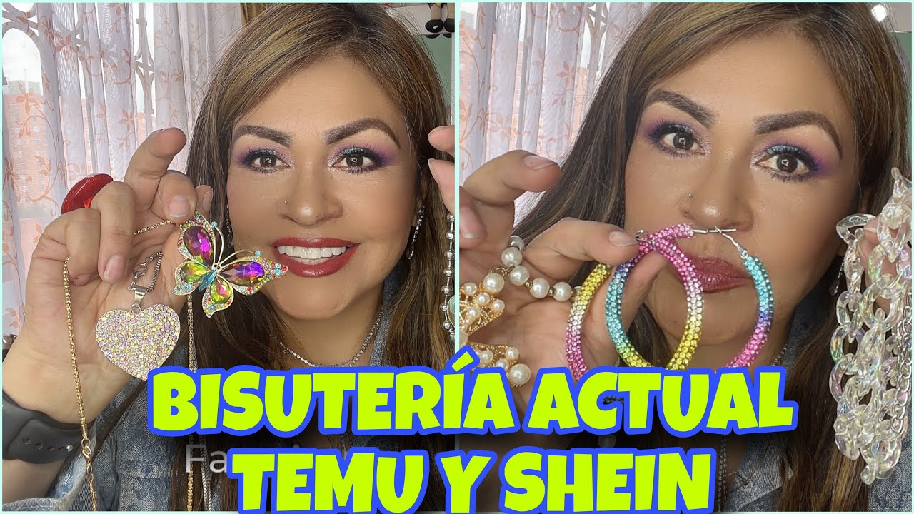 AL FIN MUESTRO MI BISUTERÍA DE TEMU Y SHEIN ACUMULADA😍#alfinmuestrobisuteriadetemuysheinacumulada#