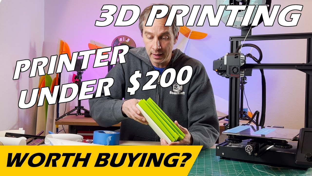Стоит ли покупать 3D-принтер до 200 долларов для печати радиоуправляемых самолётов? — SoarKraft