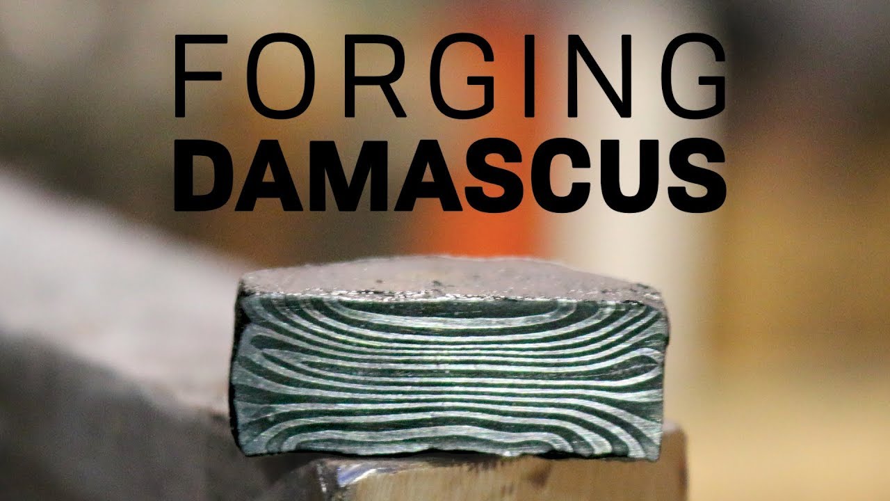 Forging Damascus Steel