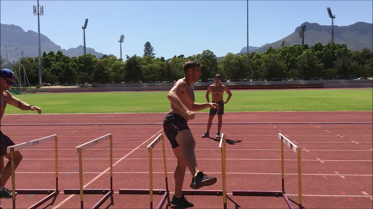 Javelin training Kim Amb and Magnus Kirt Part 1