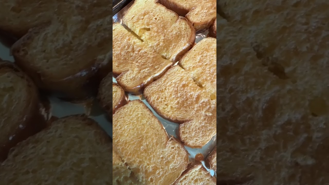 Biscocho with Condensed Milk | #biscocho #biscotti #food #bread