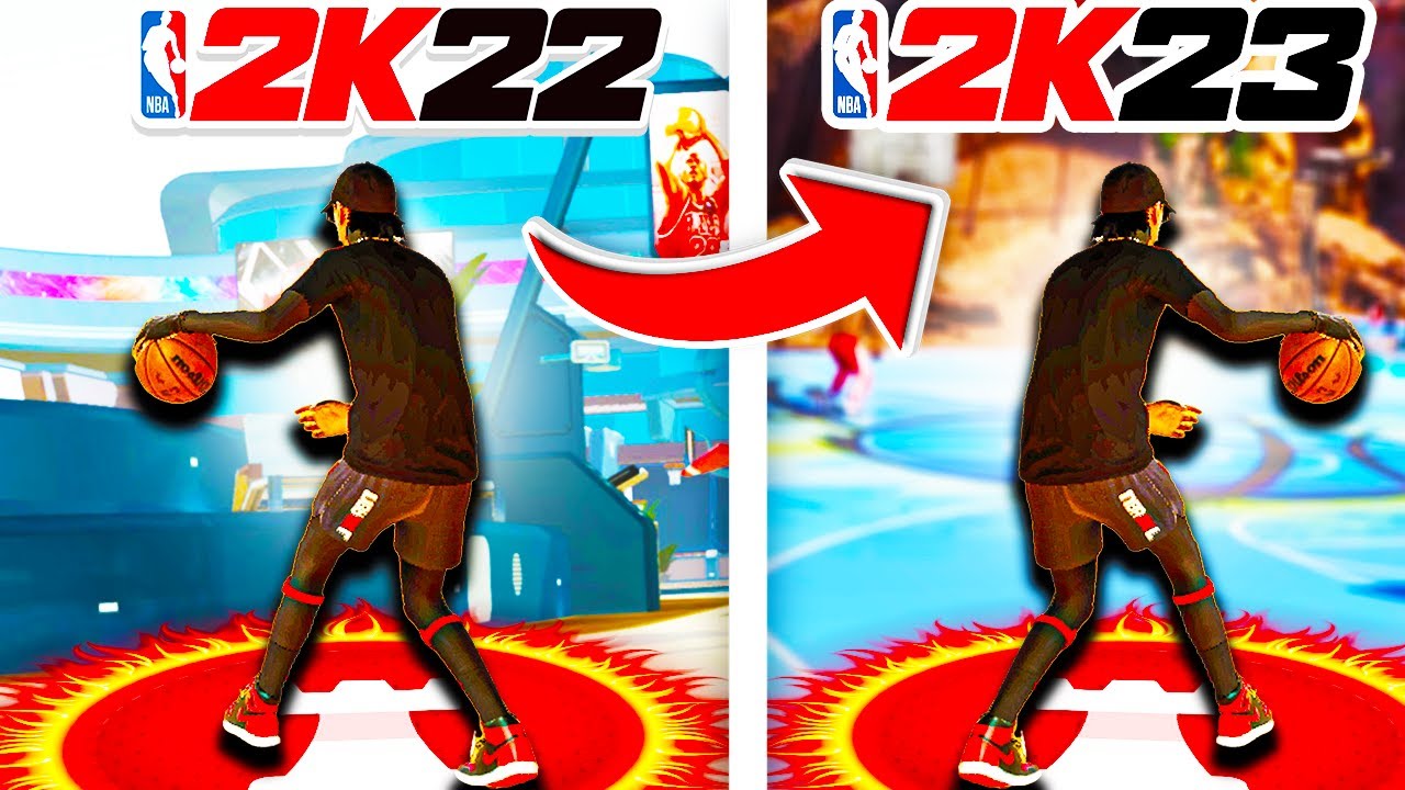 Using 2K22 BEST DRIBBLE MOVES in NBA 2K23