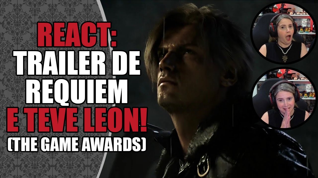 REact | NOVO TRAILER de RESIDENT EVIL REQUIEM no THE GAME AWARDS! (E teve LEON! Agora é OFICIAL!)