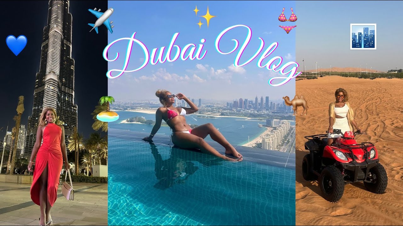 Vlog Dubai - Dia 1 e 2 | Aura SkyPool, Burj Khalifa, Deserto e muito mais (com valores).