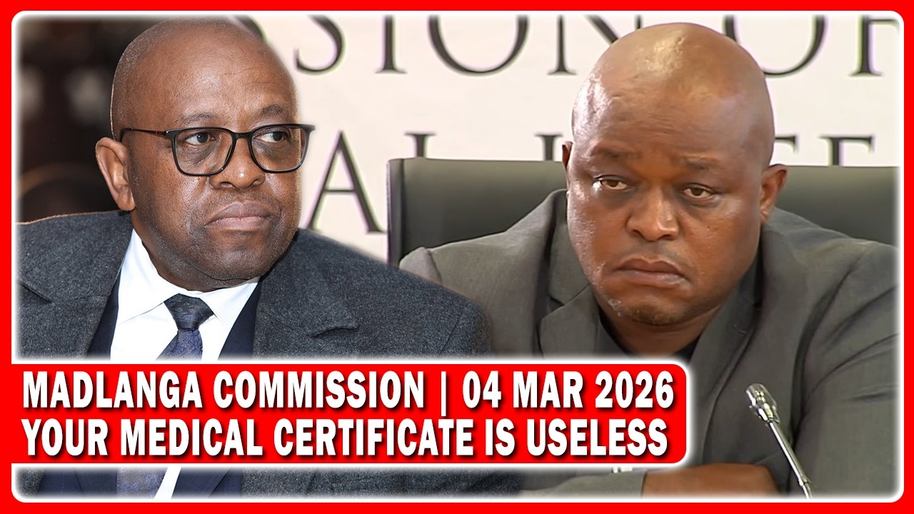 Commissioner Madlanga Reponse To Mogotsi 